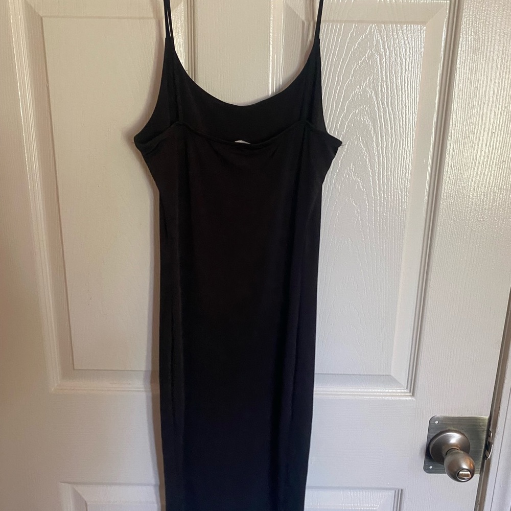 Simple black dress